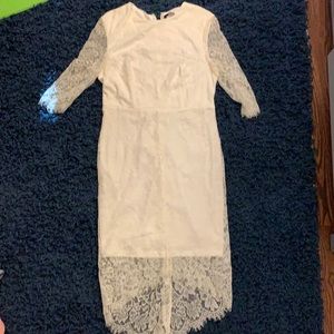 Lulu’s White Lace Dress